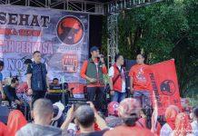 Jalan Sehat Andika-Hendi Dimeriahkan Hiburan, Doorprize, dan Tebus Murah Minyak Goreng