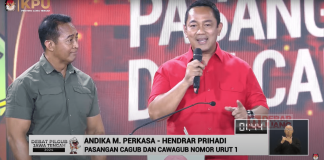 Andika-Hendi Gelorakan Gotong Royong pada Startegi dan Kebudayaan Terhadap Kesejahteraan Rakyat