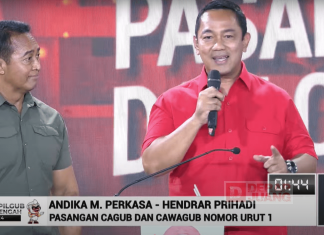 Andika-Hendi Gelorakan Gotong Royong pada Startegi dan Kebudayaan Terhadap Kesejahteraan Rakyat