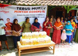 ‘Tebus Murah Minyak Goreng’ Cara Sahabat Yohanes Kampanyekan Andika-Hendi