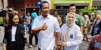 Nyoblos di TPS Lempongsari, Hendi Optimis Menang di Pilkada Jateng