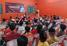 Casytha Ajak Warga Bergas Kidul Jaga Persatuan dalam Nanguan 4 Pilar Kebangsaan