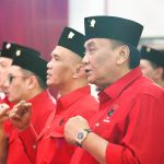 Khidmat! DPD PDI Perjuangan Jateng Ikuti Live Streaming HUT Ke-52