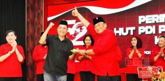 52 Tumpeng Dibagikan DPD PDI Perjuangan Jateng pada Peringatan HUT