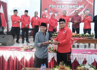 PDI Perjuangan HUT Ke-52, DPC PDI Perjuangan Jepara Gelar Tasyakuran dan Lomba Tumpeng