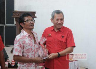 HUT Partai ke-52, DPC PDI Perjuangan Jepara Beri Apresisasi ke Senior Partai