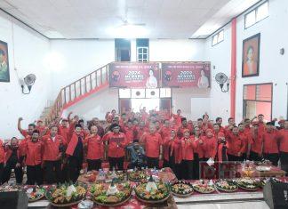 Rayakan HUT PDI Perjuangan ke-52, DPC PDI Perjuangan Jepara Ikuti Live Streaming Ibu Ketum