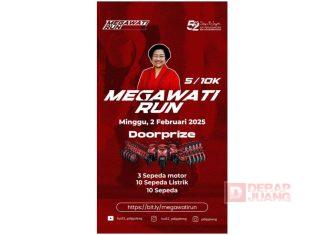 H-7 Menuju Megawati Run : Amankan Tiket Anda Sebelum Kehabisan!