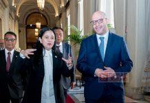 Bertemu Pimpinan Parlemen Italia, Mbak Puan Singgung Pembelian 2 Kapal untuk Pertahanan RI Puan