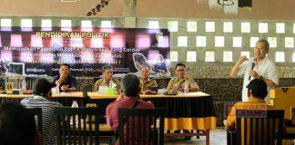 Diskusi Panel Politik, Junarso Sosialisasikan Jepara Mulus