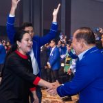 Hadiri Kongres Demokrat, Mbak Puan Ucapkan Selamat AHY Terpilih Kembali Jadi Ketum