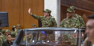 Hadiri Parade Senja, Puan Disambut Hangat Peserta Retreat Kepala Daerah