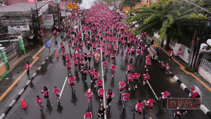 Race Today! Peserta ‘Megawati Run’ Sukses Diberangkatkan Megawati Run