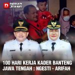 100 Hari Kerja Kader Banteng Jawa Tengah; Ngesti – Arifah Ngesti Nugraha