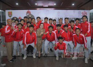 Lepas Kontingen Popda Jateng 2025, Mbak Agustin Targetkan Kota Semarang Juara Umum