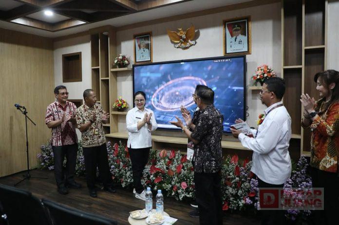 Agustina melauching Program PBG