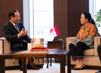 Bertemu Ketua DPR Jepang, Mbak Puan Dorong Dukungan Transisi Energi Hijau di RI Puan Maharani