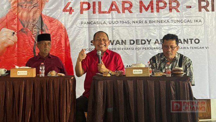 Sofwan Semangat Bangun Bangsa Harus Dilandasi Empat Pilar Kebangsaan Sofwan Dedy Ardyanto
