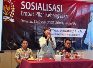 Casytha Arriwi Kathmandu Gelar Sosialisasi Empat Pilar di Semarang, Tekankan Pentingnya Pancasila dan NKRI