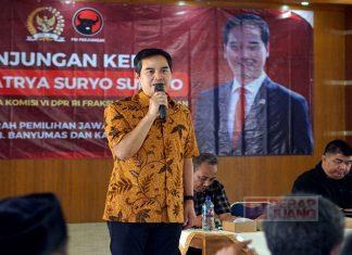 Adisatrya Terima Aspirasi Paguyuban Pedagang Pasar se-Banyumas