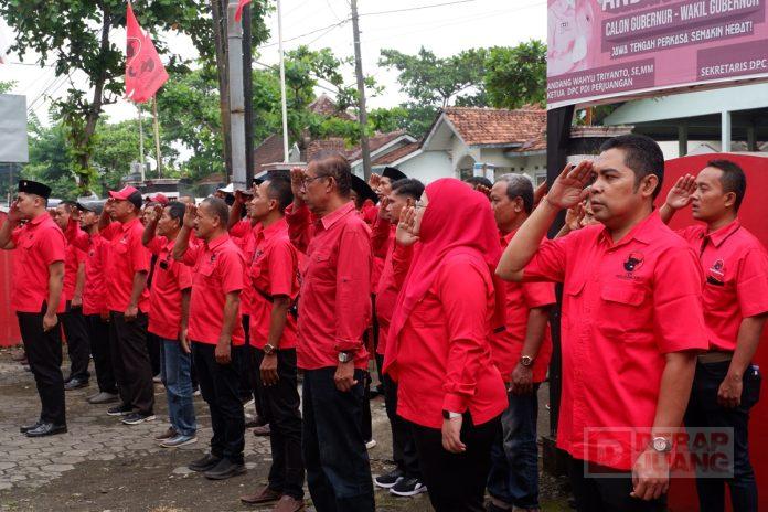 DPC PDI Perjuangan Jepara Gelar Upacara Hari Lahir Pancasila, Kader Teguhkan Komitmen pada Ideologi Bangsa.