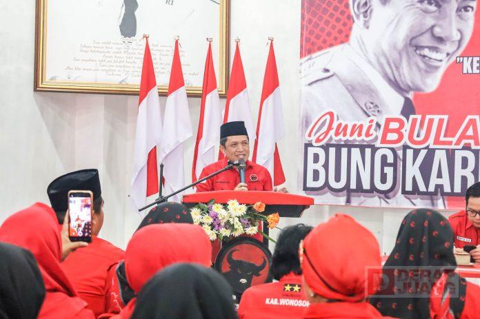 Sambut Bulan Bung Karno dengan Sarasehan Dikpol dan Bakti Sosial oleh DPC Partai