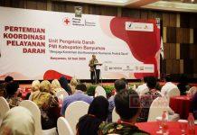 Gelar Koordinasi Pelayanan Darah, Sadewo Wujudkan Pelayanan Darah yang Cepat, Aman dan Berkualitas