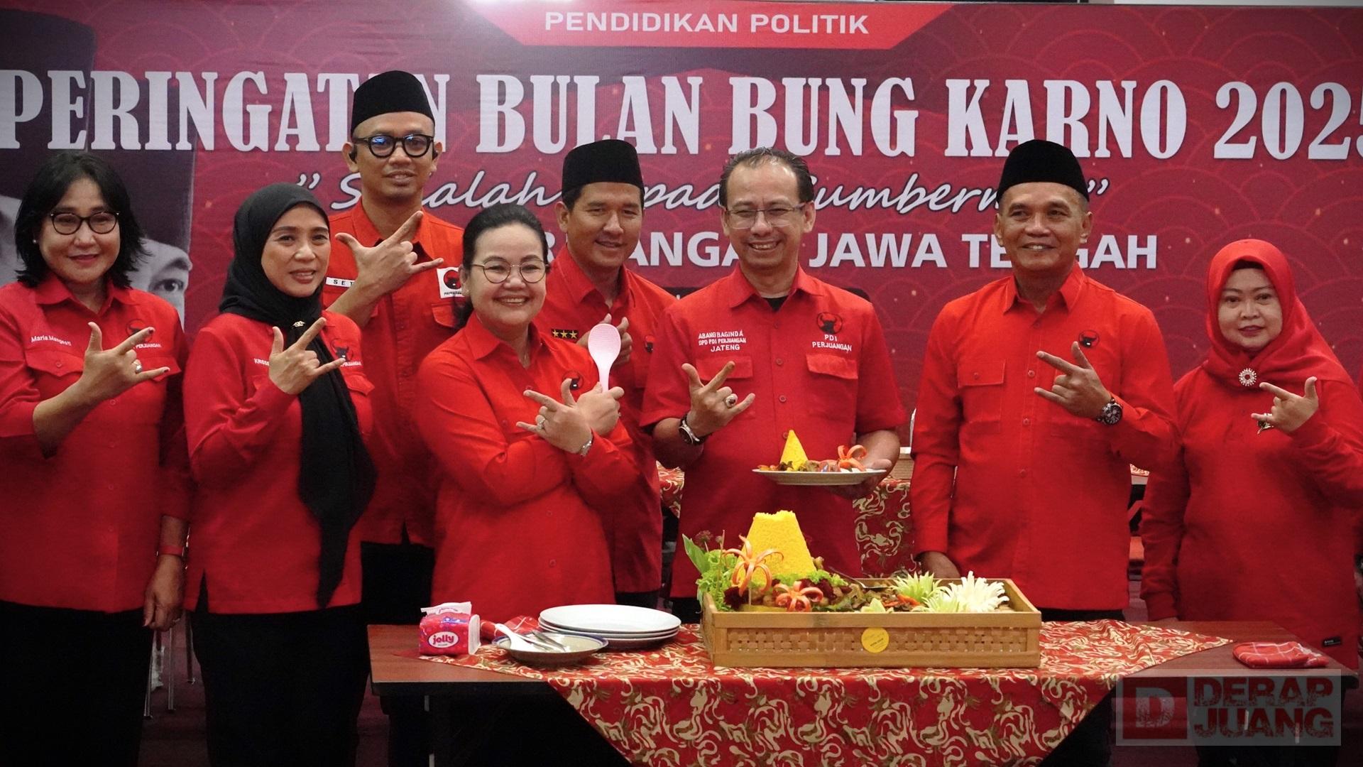 Peringati Lahirnya Sang Proklamator, DPD Partai Jateng Perkuat Tekad Hadir untuk Wong Cilik