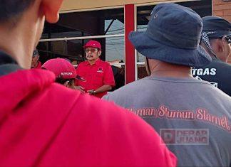 Sambut Harlah Pancasila, Budhi Pimpin Upacara Pelepasan Tim Pendakian Gunung Slamet