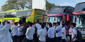 Ribuan Kader PDI Perjuangan Jateng Berdatangan Menuju Ziarah Kebangsaan ke Makam Bung Karno