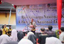 Keluarga adalah Kunci Emas 2045: Bupati Sadewo Gaungkan Semangat Harganas dan Hari Anak di Banyumas