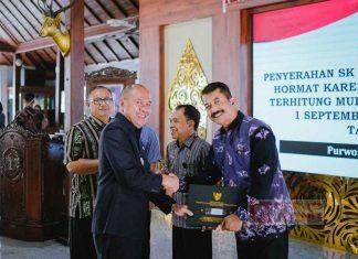 Sadewo Apresiasi Dedikasi 195 ASN Banyumas yang Masuk Masa Purnabakti