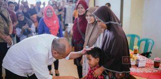 Sadewo Bersama Paguyuban Pasar Sumpiuh Berikan Santunan Yatim dan Dhuafa