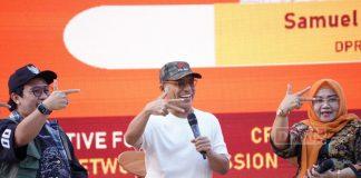 Samuel Wattimena Tegaskan Dukungan Anggaran dan Legislasi untuk Ekraf di Jateng Kreatif Fest 2025
