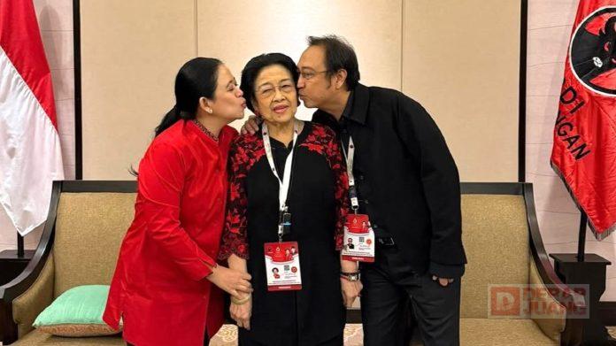 Jelang-Kongres-Mbak-Puan-Unggah-Foto-Cium-Ketum-Bersama-Prananda Kongres PDIP