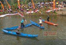 Samuel Wattimena Hadiri Lomba Perahu Dayung di Bawen, Kabupaten Semarang
