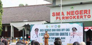 Sadewo Luncurkan Program Cek Kesehatan Gratis Bagi Anak Sekolah di Banyumas