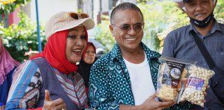 Meriahkan HUT RI ke-80, Samuel Wattimena Dukung UMKM di Taman Nangka Semarang