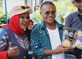 Meriahkan HUT RI ke-80, Samuel Wattimena Dukung UMKM di Taman Nangka Semarang