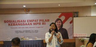 Gelar Sosialisasi 4 Pilar di Pemalang, Casytha Arriwi Kathmandu Tekankan Pentingnya Pancasila dan NKRI