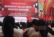 Gemakan Semangat Juang, PDI Perjuangan Banjarnegara Bekali Pendidikan Politik Ratusan Mahasiswa KIP Kuliah
