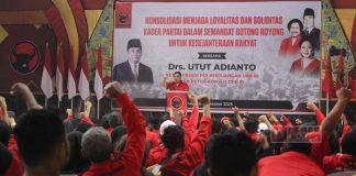 Pimpin Konsolidasi, Utut Adianto Tegaskan Kader Harus Punya Loyalitas Utut Adianto