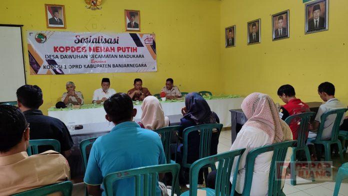 Wahju Djatmika Sosialisasikan Kopdes Merah Putih di Desa Dawuhan