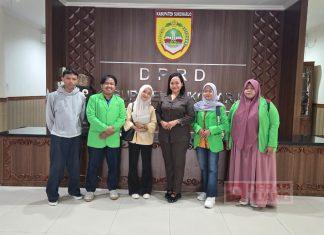 Terima Kunjungan Mahasiswa, Debora Sampaikan Kiat Komunikasi Efektif Kepada Masyarakat