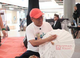 Samuel Wattimena Buka Lomba Melukis Kipas dan Payung Tingkat Kota Semarang