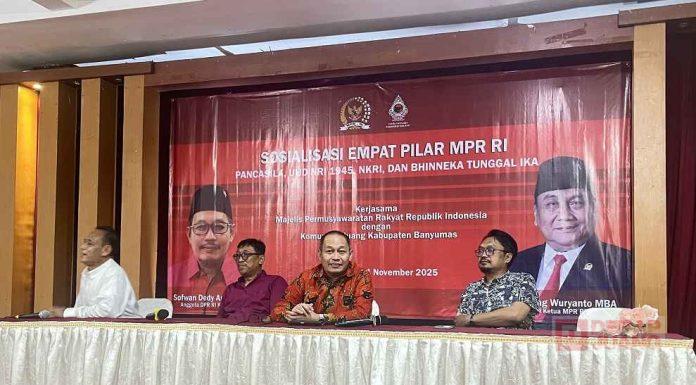 Bangun Soliditas dan Persatuan, Sofwan Gelar Sosialisasi Empat Pilar MPR RI bersama Komunitas Juang
