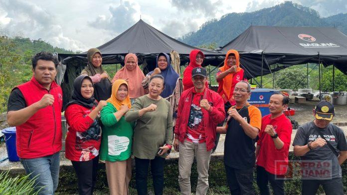 Posko dan Dapur Umum Baguna PDI Perjuangan di Banjarnegara