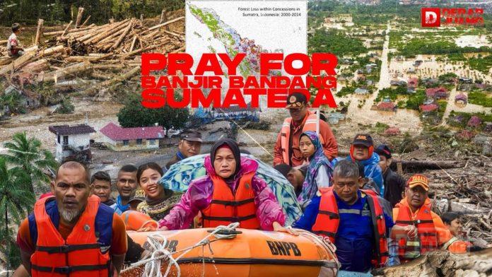 Pray-For-Musibah-Banjir-Bandang-Sumatera PDI Perjuangan Jateng