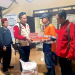 Bersama Andri, Baguna Banyumas Serahkan Bantuan Kepada Warga Terdampak Bencana Tanah Longsor