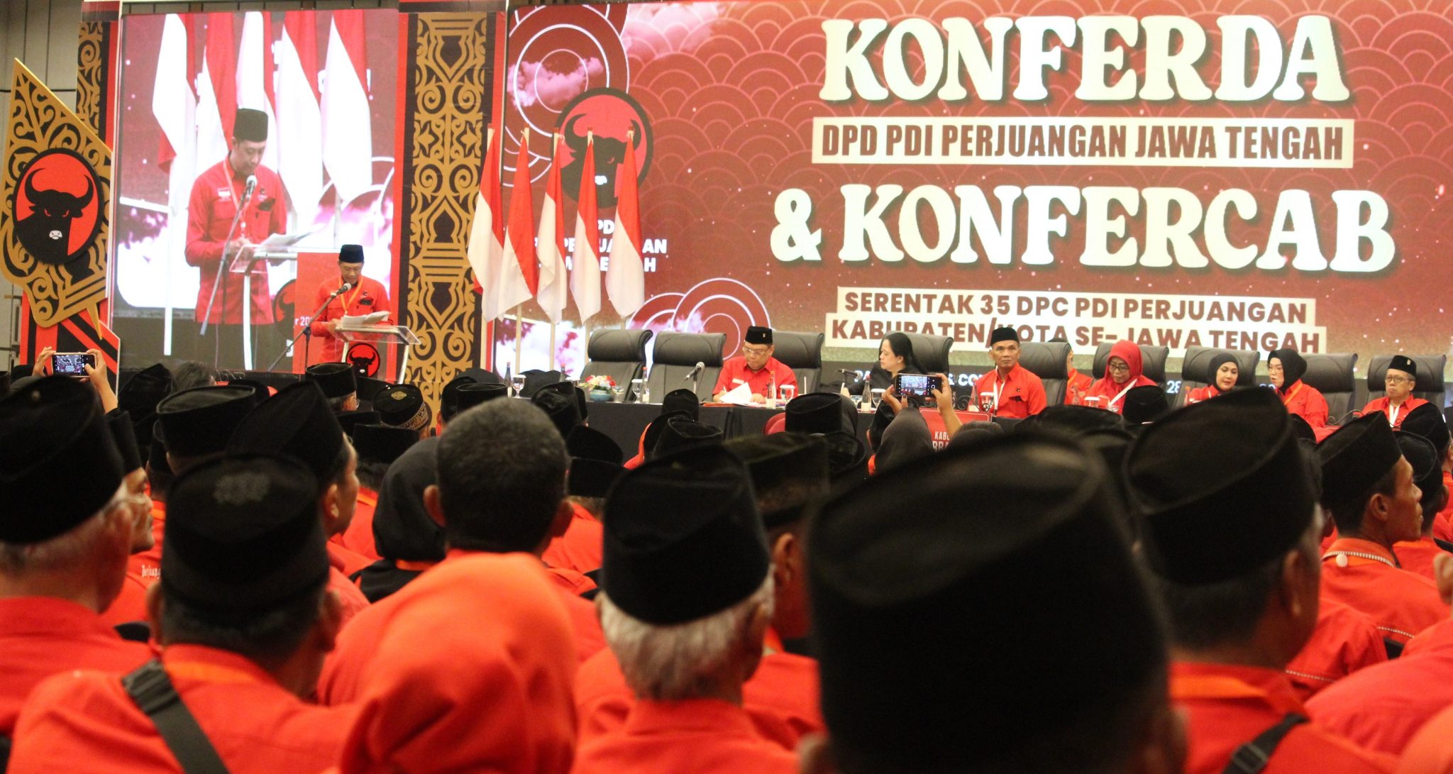 Ditetapkan di Konfercab, H Nuryanto Kembali Nahkodai PDI Perjuangan Banjarnegara 2025-2030